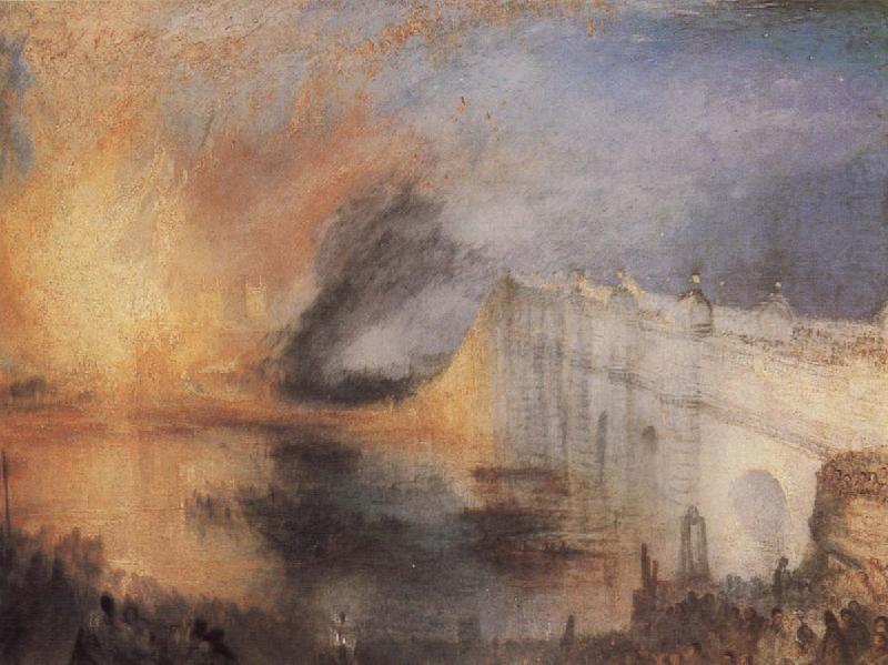 Roman fire, Joseph Mallord William Turner